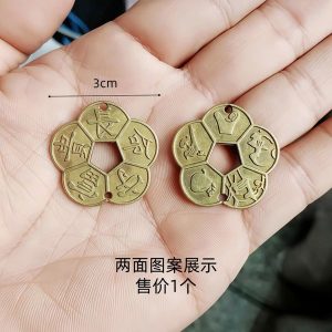 Đồng xu hoa mai lớn 5.5cm