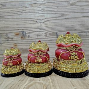 Túi vàng đế tròn nhỏ 14cm NQ
